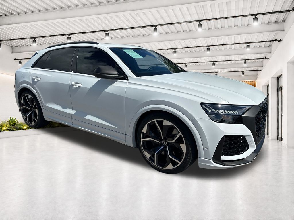 Glacier White Metallic 2023 Audi RS Q8 SUV / Crossover All-Wheel Drive 8-Speed Automatic