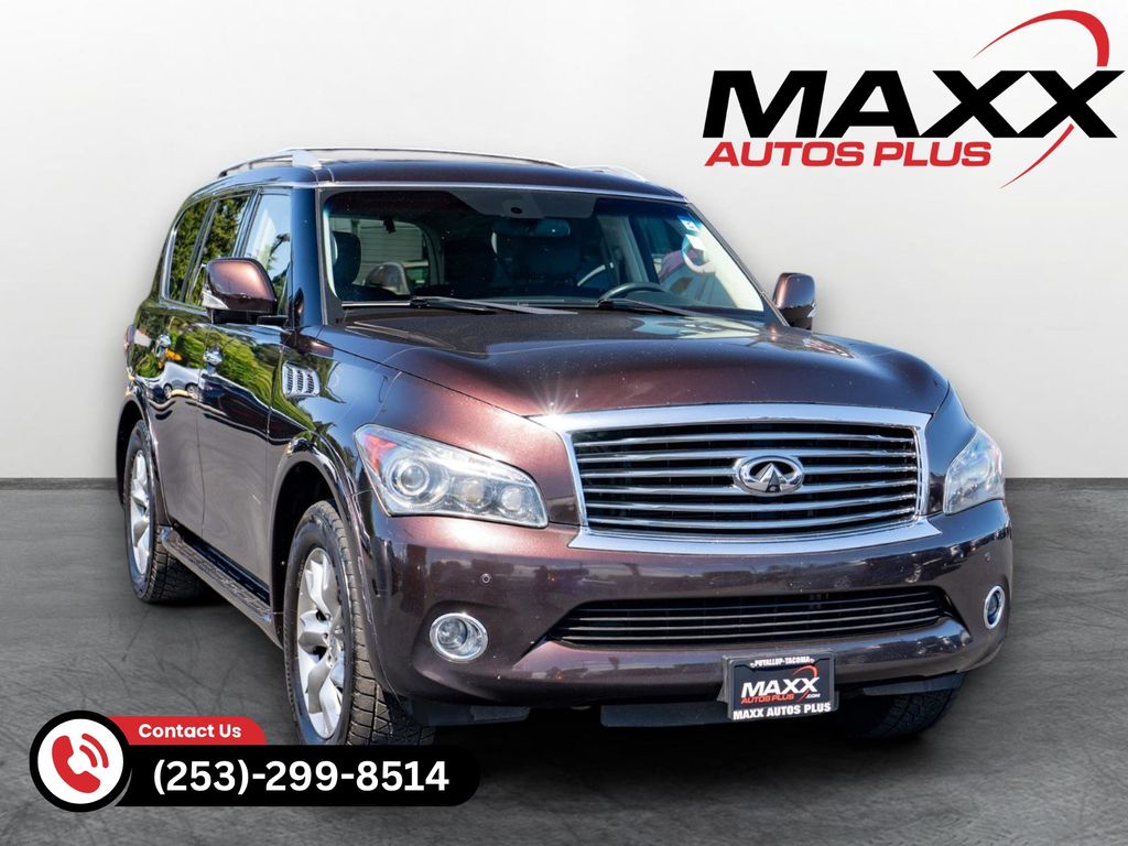 Dark Currant 2011 INFINITI QX56 SUV / Crossover Four-Wheel Drive 7-Speed Automatic