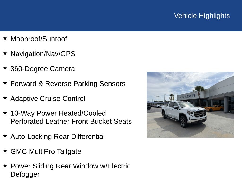 2025 GMC Sierra 1500 SLT