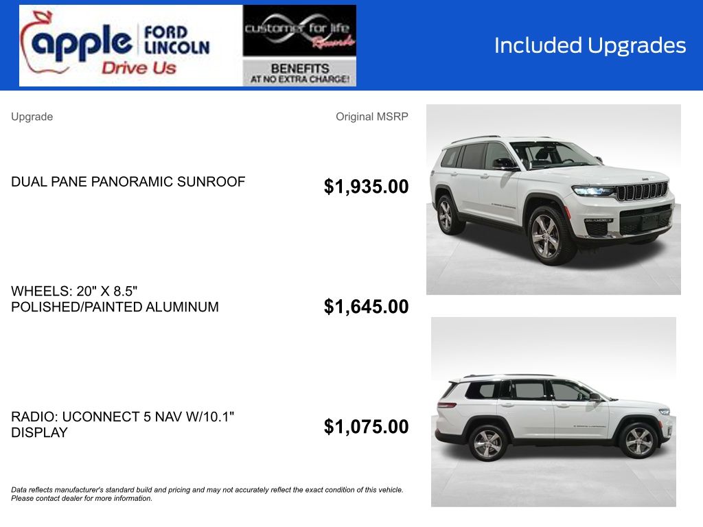 2022 Jeep Grand Cherokee L Limited 4x4