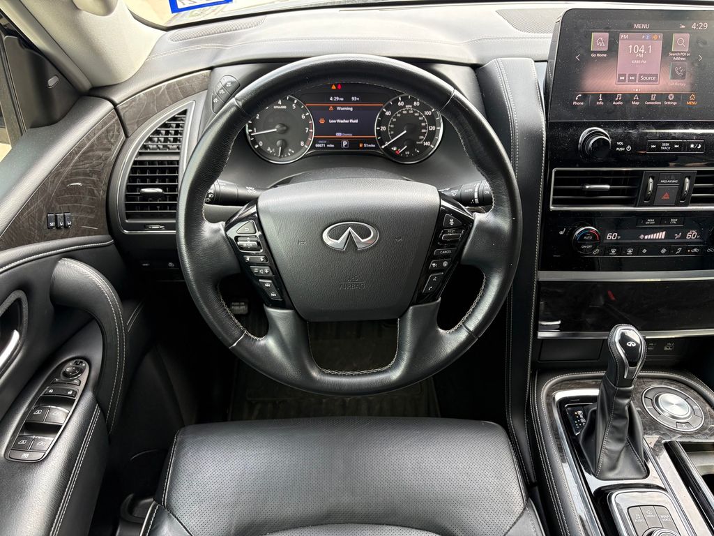 2022 INFINITI QX80 LUXE Black at Bayway Chrysler Dodge Jeep Ram