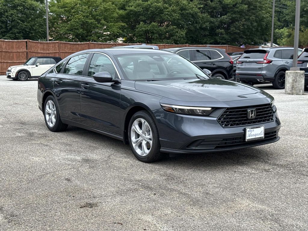 Meteorite Gray Metallic 2026 Honda Accord Sedan Front-Wheel Drive Continuously Variable Transmission