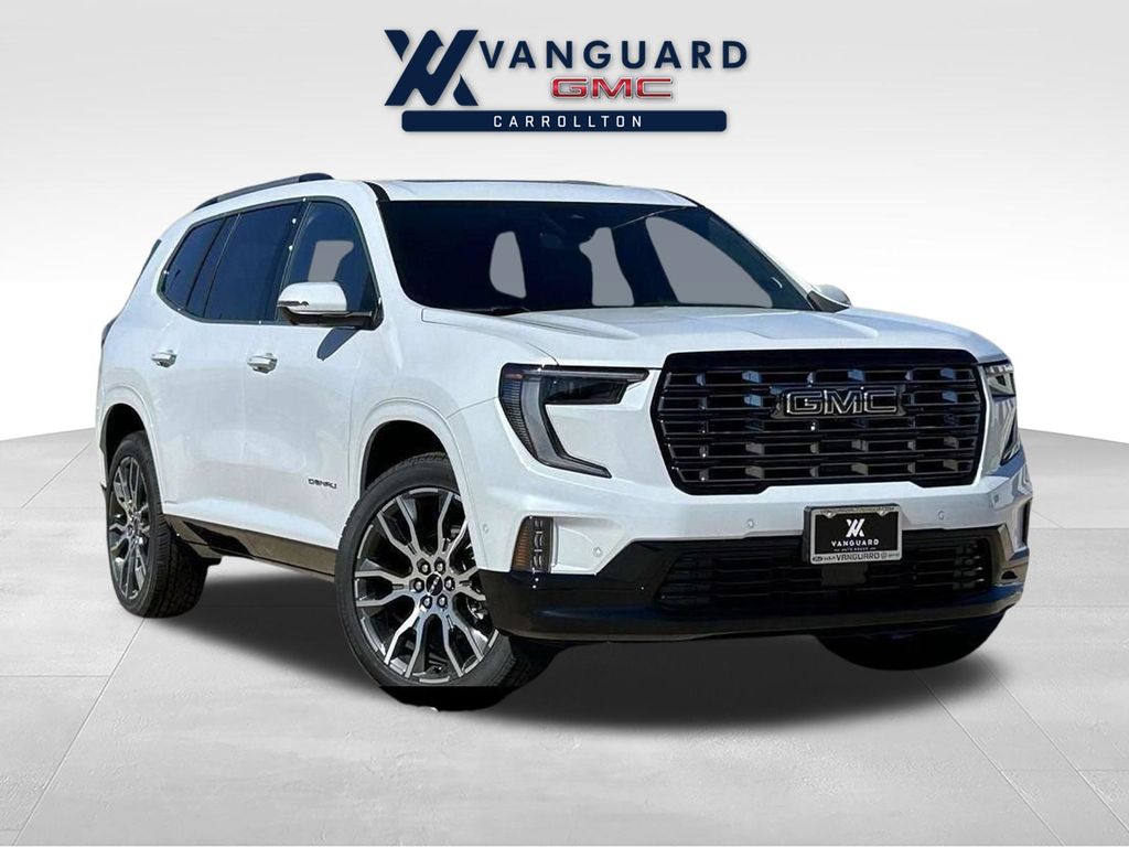 Glacier White Tricoat 2026 GMC Acadia SUV / Crossover Four-Wheel Drive 8-Speed Automatic