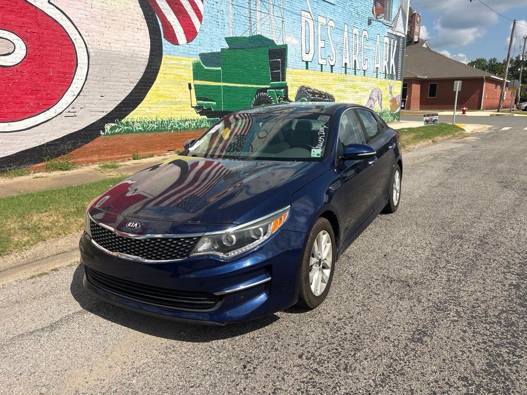 Horizon Blue 2016 Kia Optima Sedan Front-Wheel Drive 6-Speed Automatic