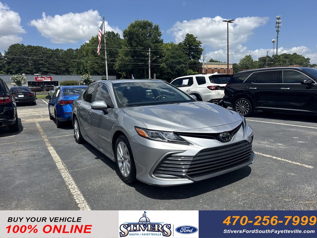 Celestial Silver Metallic 2023 Toyota Camry Sedan Front-Wheel Drive 8-Speed Automatic