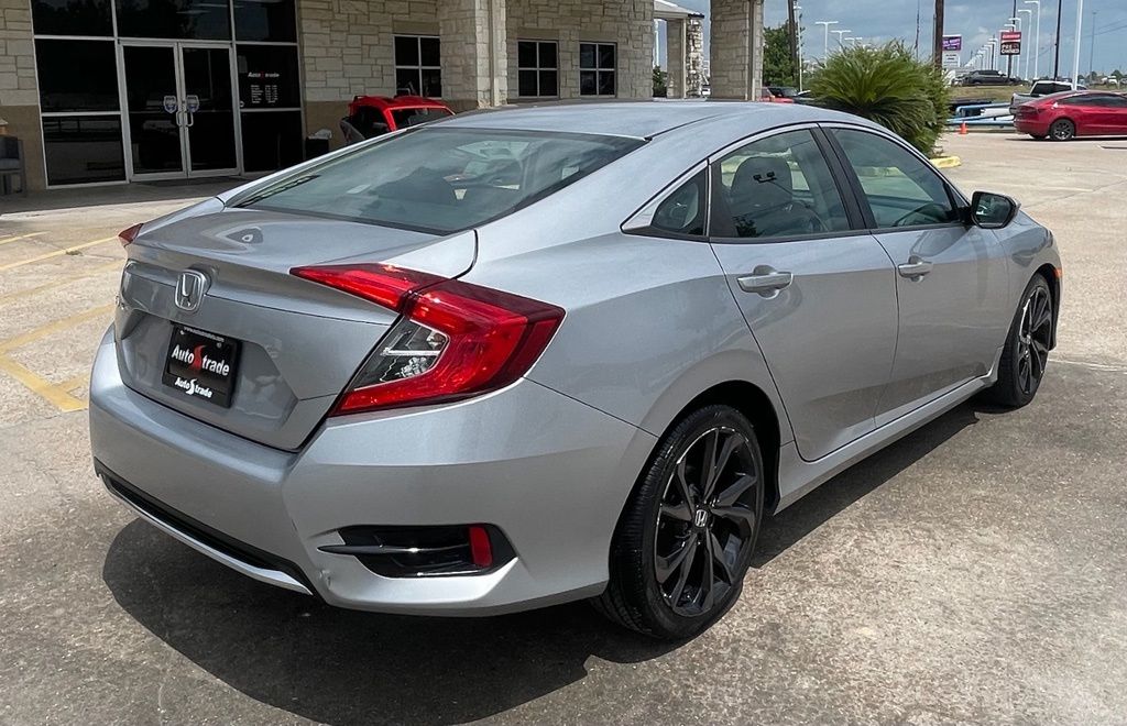 2019 Honda Civic LX Silver at DeMontrond Automotive Group