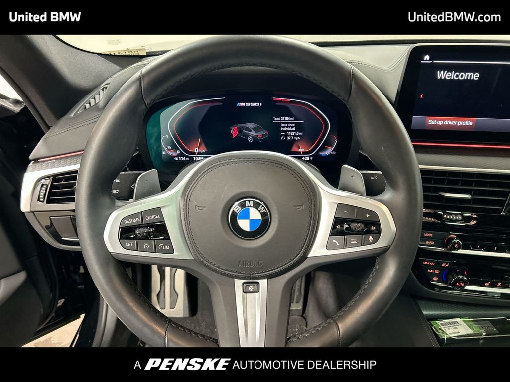 2022 BMW 5 Series M550i xDrive 14