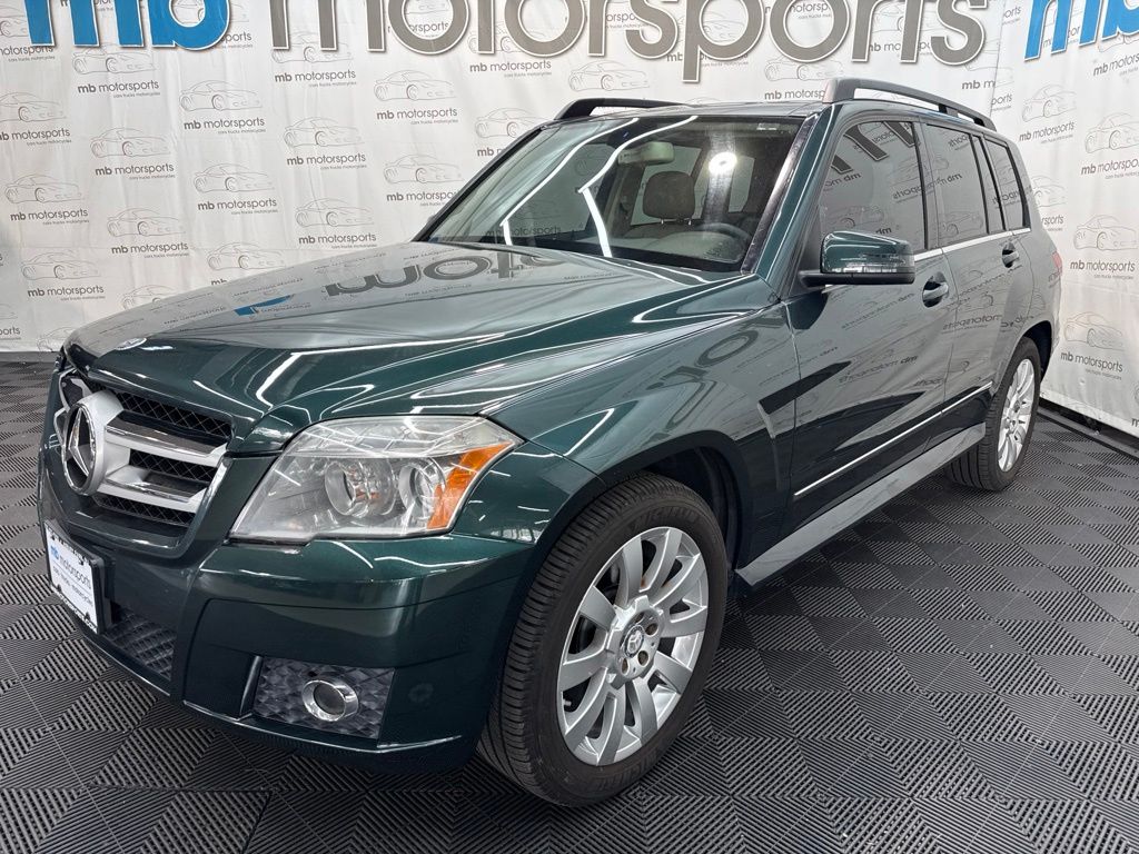 Jade Green Metallic 2010 Mercedes-Benz GLK SUV / Crossover All-Wheel Drive 7-Speed Automatic