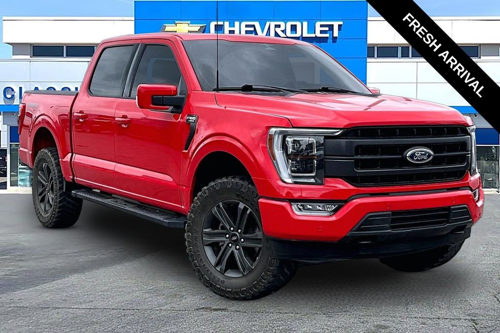 Race Red 2023 Ford F-150 Pickup Truck Four-Wheel Drive Automatic