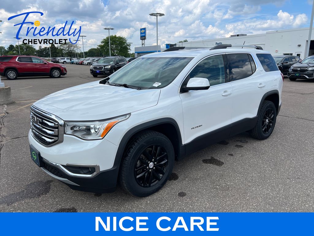 White Frost Tricoat 2018 GMC Acadia SUV / Crossover Four-Wheel Drive 6-Speed Automatic