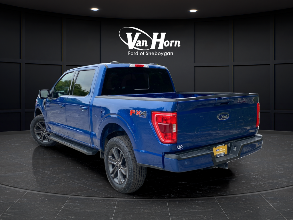 Certified Used 2023 Atlas Blue Metallic Ford XLT image 5