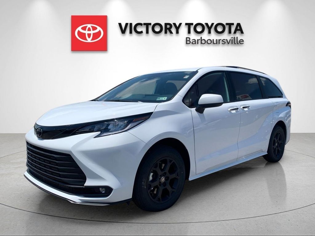 Ice 2026 Toyota Sienna Minivan All-Wheel Drive Continuously Variable Transmission