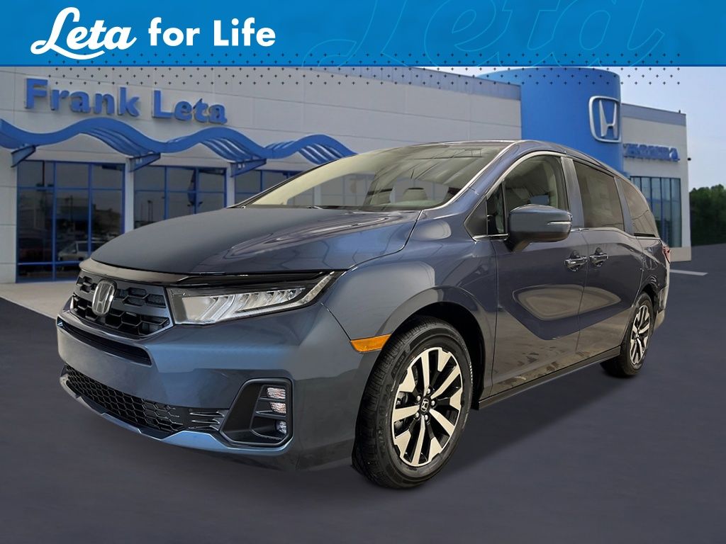 Blue Pearl 2026 Honda Odyssey EX-L FWD Minivan Front-Wheel Drive Automatic