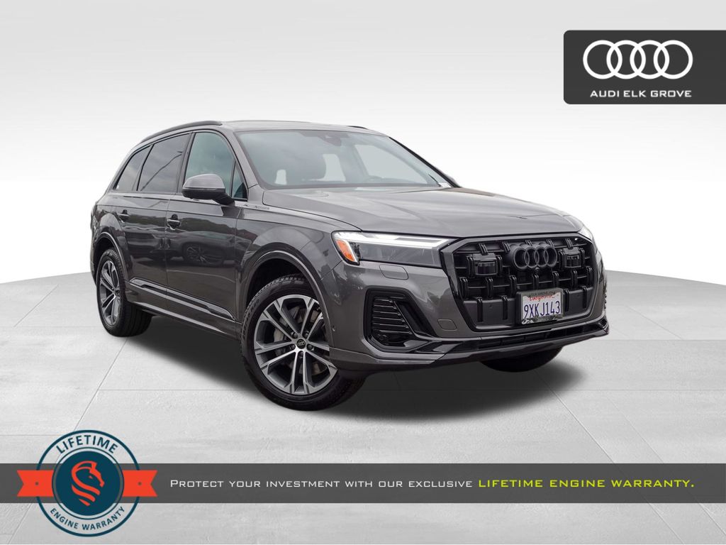 Gray Metallic 2025 Audi Q7 SUV / Crossover All-Wheel Drive 8-Speed Automatic