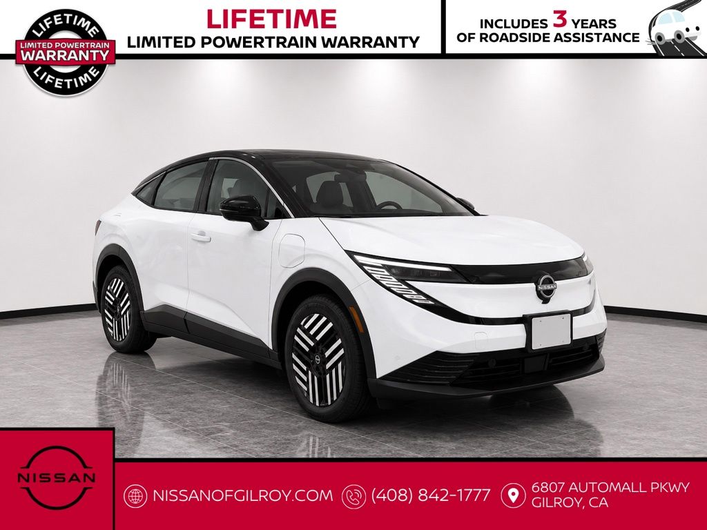 Everest White Pearl/Black 2026 Nissan LEAF SUV / Crossover Front-Wheel Drive Automatic