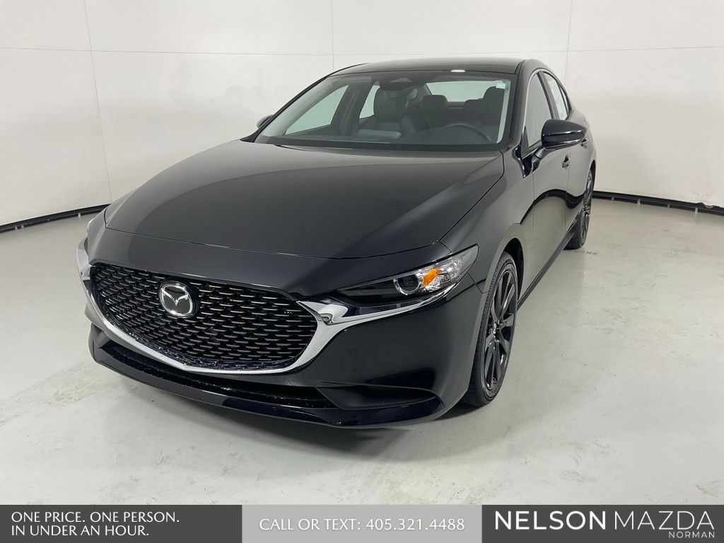 Jet Black Mica 2026 Mazda MAZDA3 2.5 S Select Sport FWD Sedan Front-Wheel Drive 6-Speed Automatic