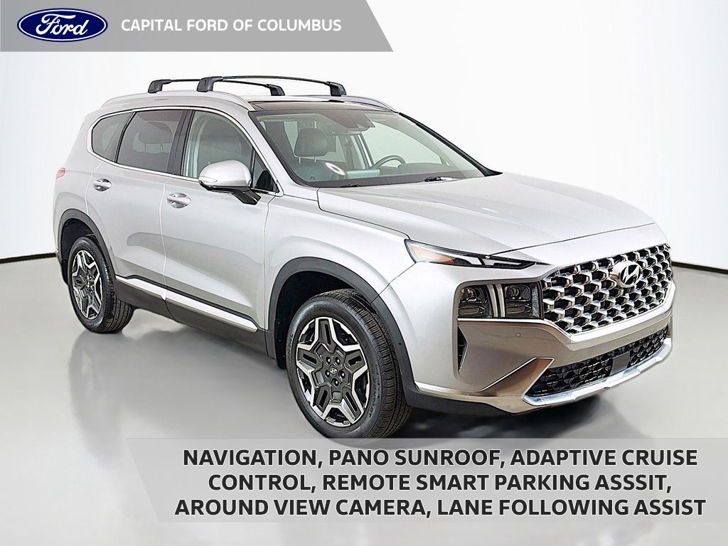 Shimmering Silver 2023 Hyundai Santa Fe SUV / Crossover All-Wheel Drive Automatic