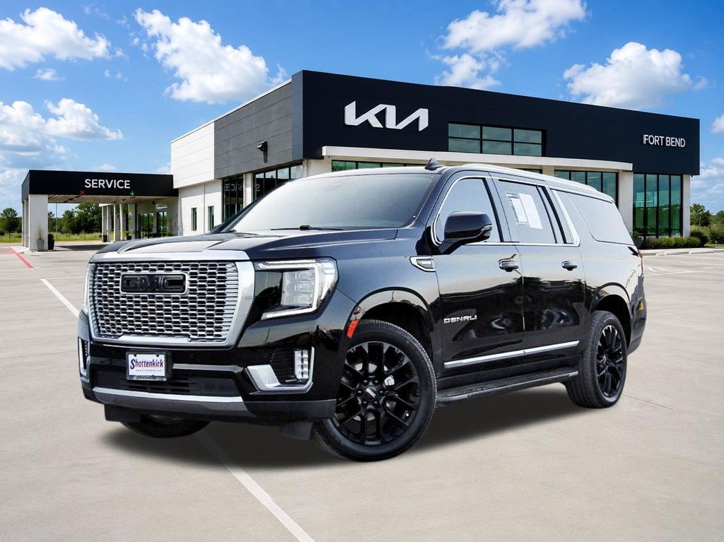 2021 GMC Yukon XL Denali Black at Bayway Cadillac of The Woodlands