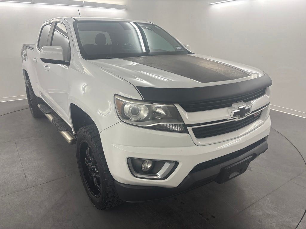 Summit White 2015 Chevrolet Colorado Pickup Truck Four-Wheel Drive 6-Speed Automatic