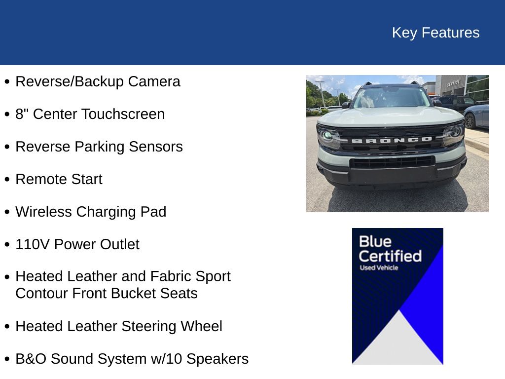 2022 Ford Bronco Sport Outer Banks