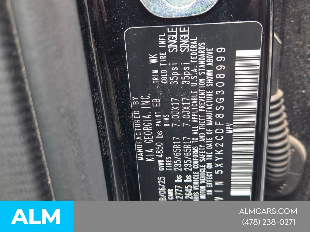 Used 2025 Black Kia LX image 13