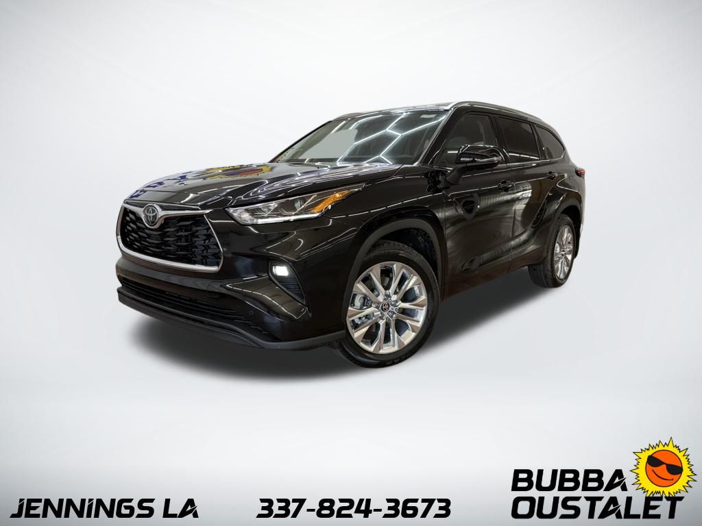 Midnight Black Metallic 2026 Toyota Highlander Limited AWD SUV / Crossover All-Wheel Drive 8-Speed Automatic