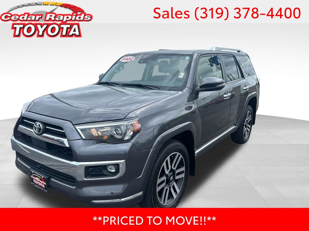 Magnetic Gray Metallic 2022 Toyota 4Runner SUV / Crossover All-Wheel Drive 5-Speed Automatic