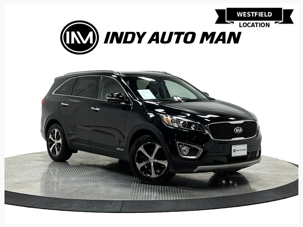 Ebony Black 2018 Kia Sorento SUV / Crossover All-Wheel Drive 6-Speed Automatic