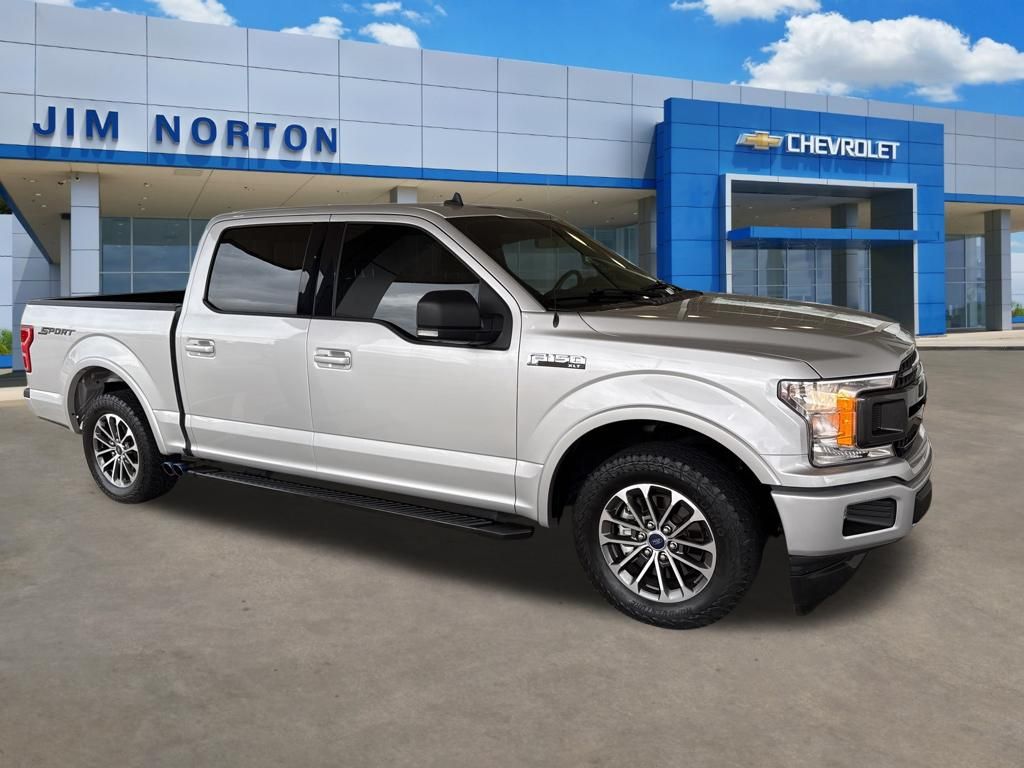 Ingot Silver 2019 Ford F-150 XLT SuperCrew RWD Pickup Truck 4X2 Automatic