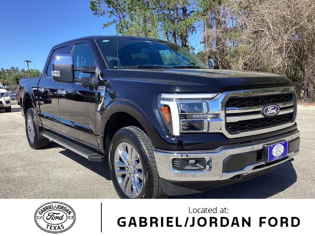 Black Metallic 2025 Ford F-150 Pickup Truck Four-Wheel Drive Automatic