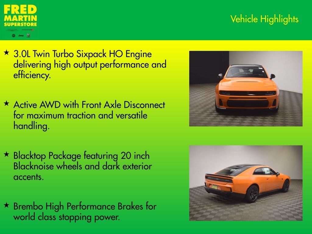 new 2026 Dodge Charger car, priced at $56,918