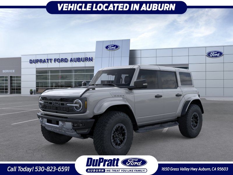 Gray 2026 Ford Bronco Raptor 4WD SUV / Crossover Four-Wheel Drive Automatic