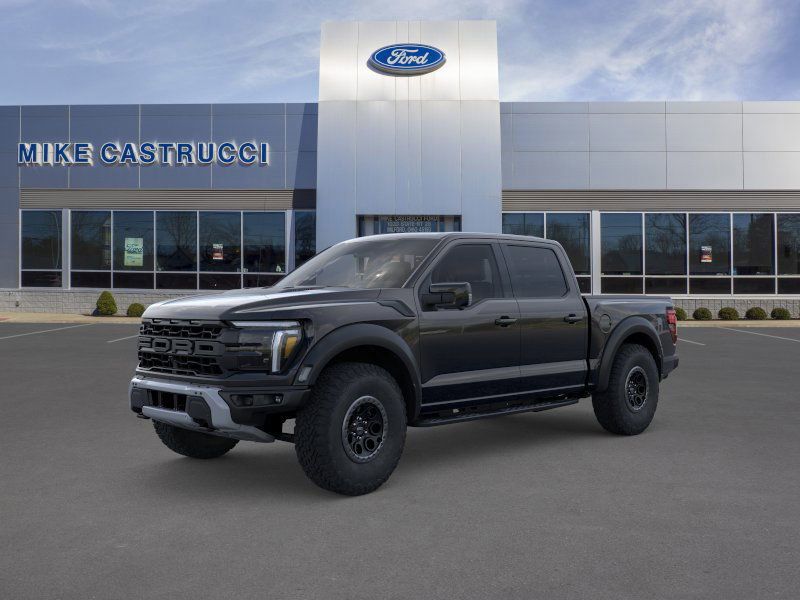 Agate Black Metallic 2026 Ford F-150 Raptor SuperCrew 4WD Pickup Truck Four-Wheel Drive Automatic