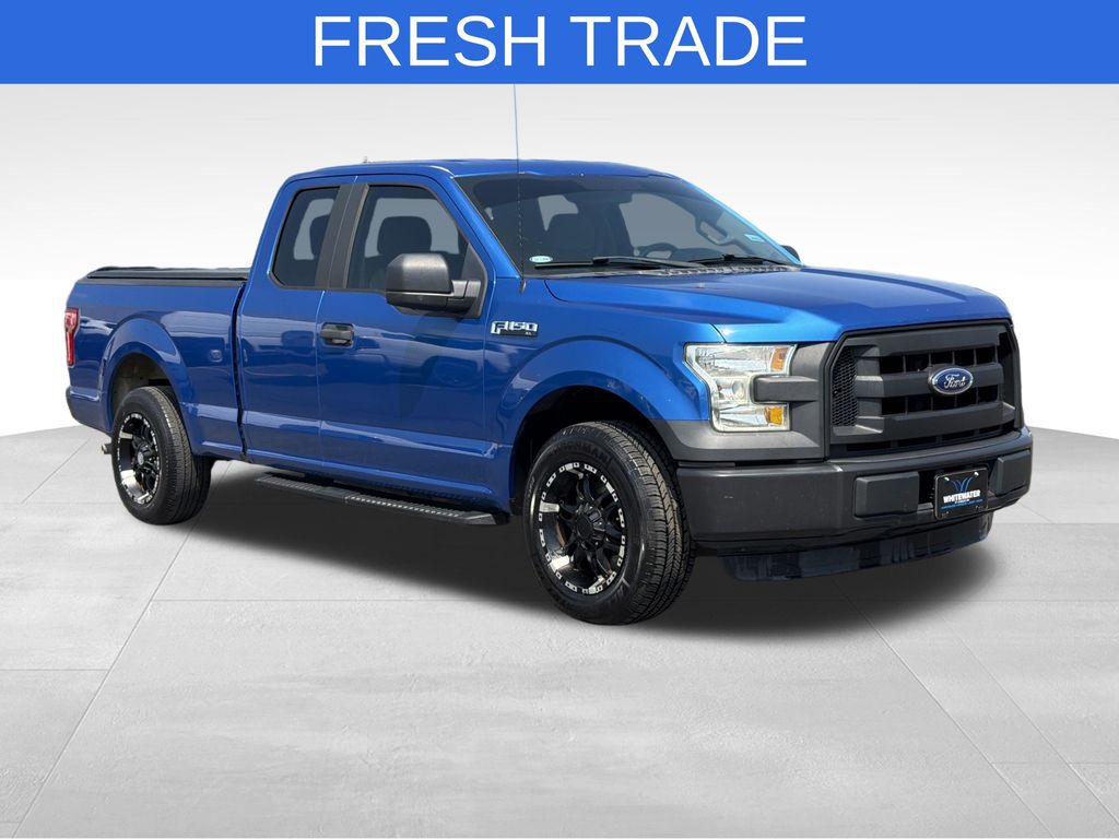 Blue Flame Metallic 2016 Ford F-150 Pickup Truck 4X2 6-Speed Automatic