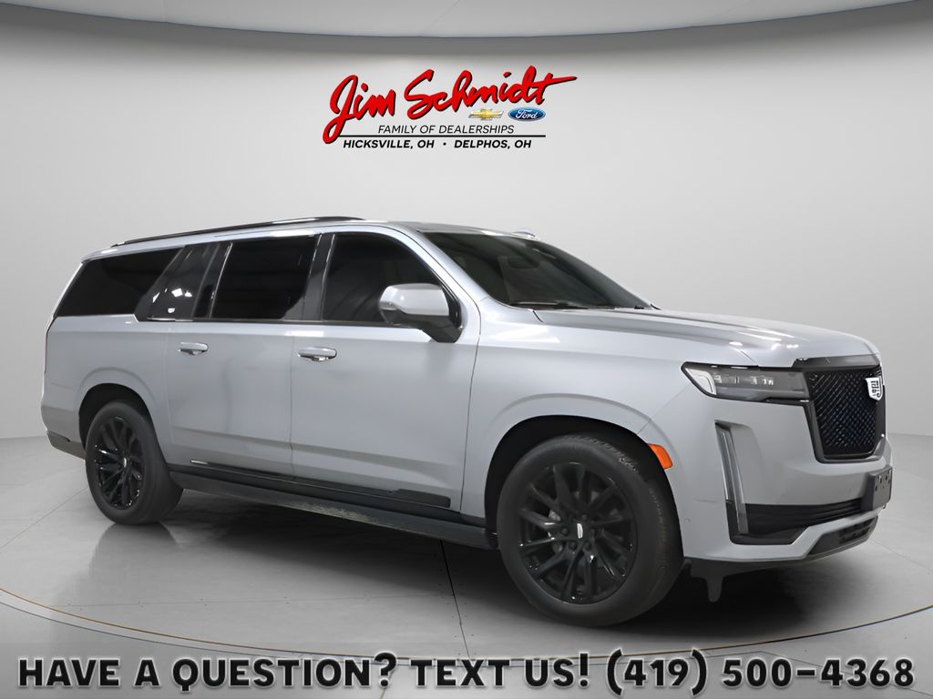 Argent Silver Metallic 2024 Cadillac Escalade ESV Sport Platinum 4WD SUV / Crossover Four-Wheel Drive Automatic