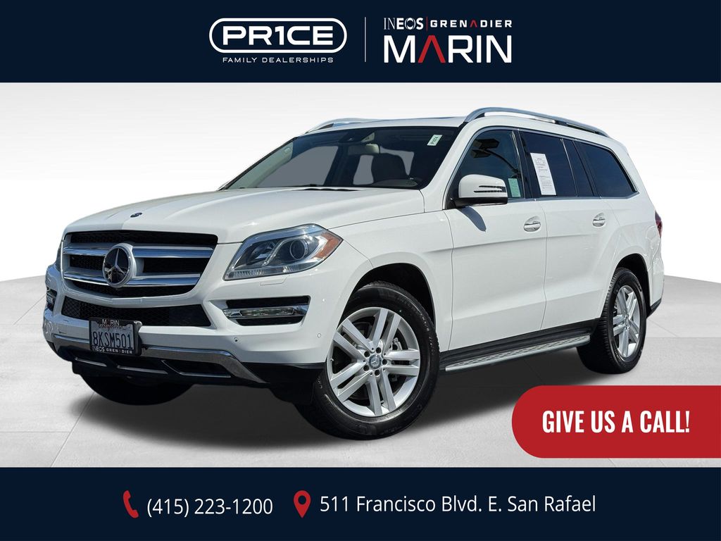 Polar White 2016 Mercedes-Benz GL-Class GL 450 SUV / Crossover All-Wheel Drive 7-Speed Automatic