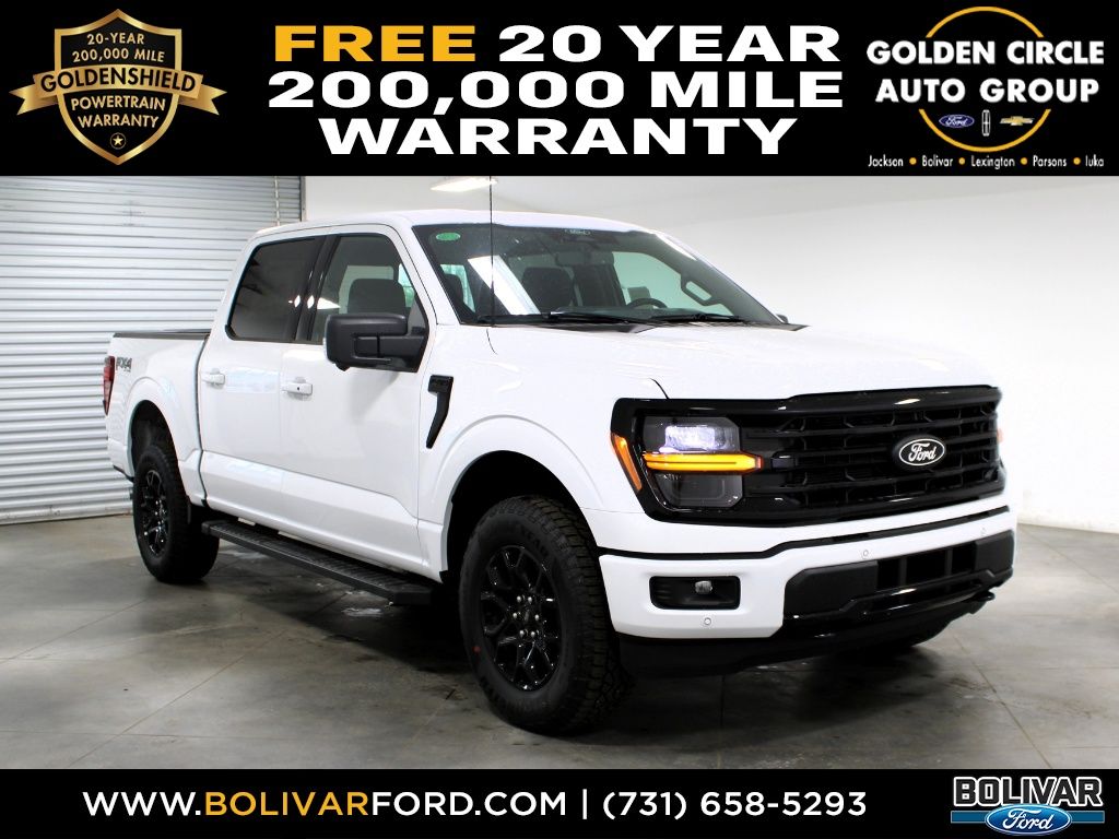 Oxford White 2026 Ford F-150 Pickup Truck Four-Wheel Drive Automatic