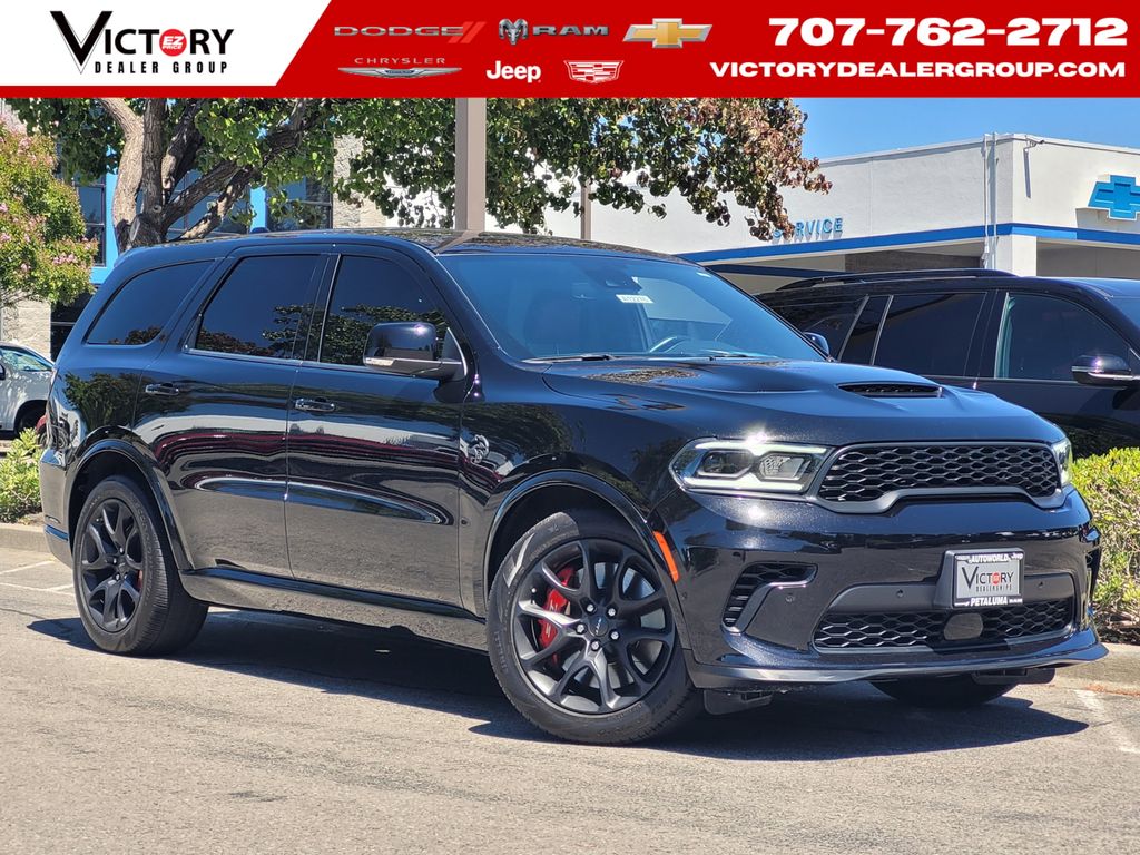 Black Clearcoat 2024 Dodge Durango SUV / Crossover All-Wheel Drive 8-Speed Automatic