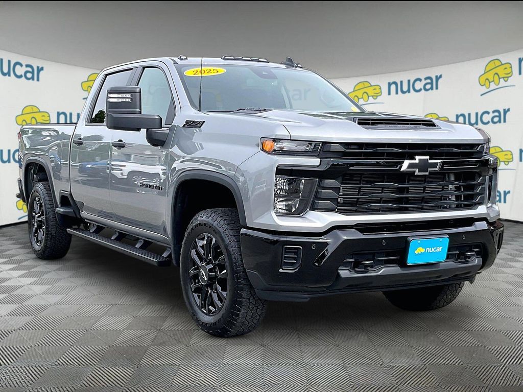 Sterling Gray Metallic 2025 Chevrolet Silverado 2500HD Pickup Truck Four-Wheel Drive Automatic