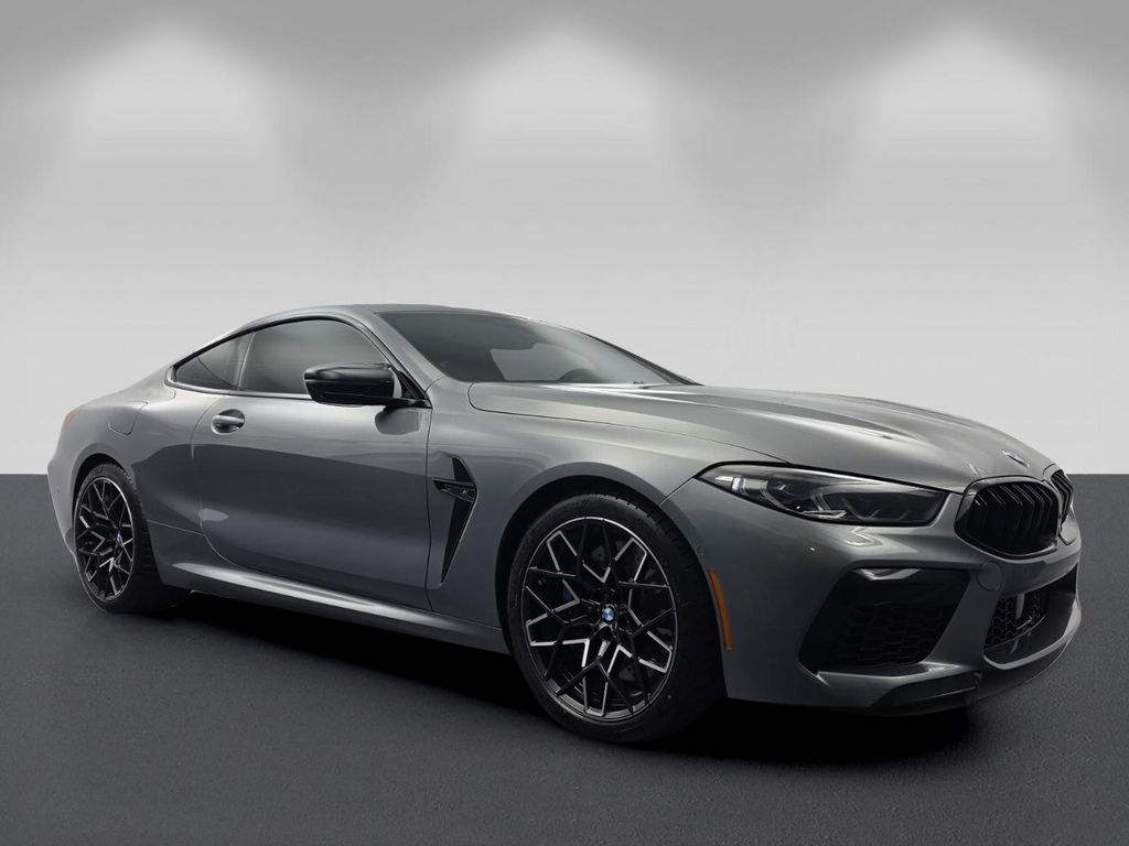 Skyscraper Gray Metallic 2025 BMW M8 Coupe All-Wheel Drive 8-Speed Automatic