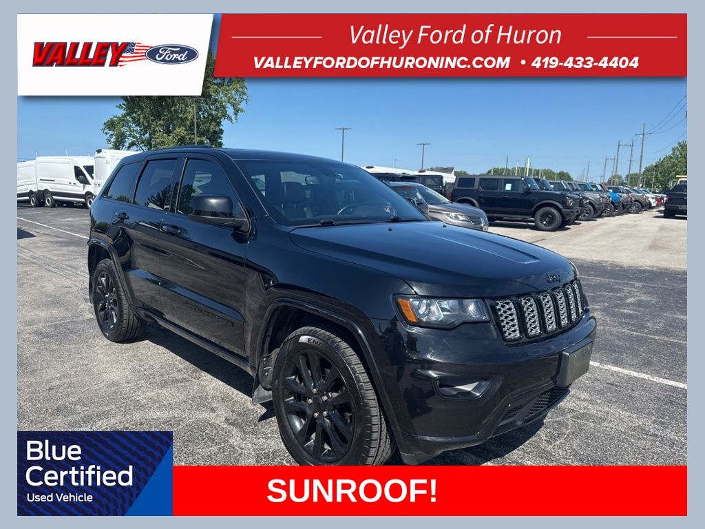 Diamond Black Crystal Pearlcoat 2019 Jeep Grand Cherokee SUV / Crossover Four-Wheel Drive 8-Speed Automatic