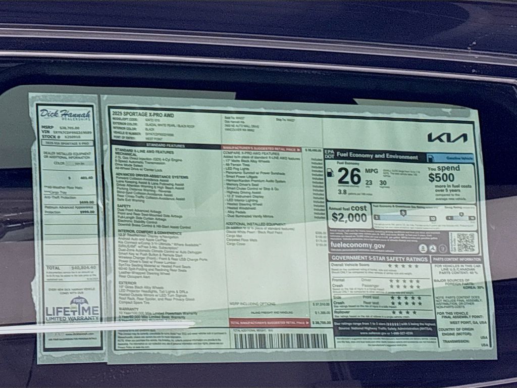 2025 Kia Sportage X-Pro