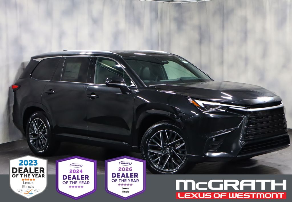 Black (Caviar) 2026 Lexus TX 350 Luxury AWD SUV / Crossover All-Wheel Drive 8-Speed Automatic