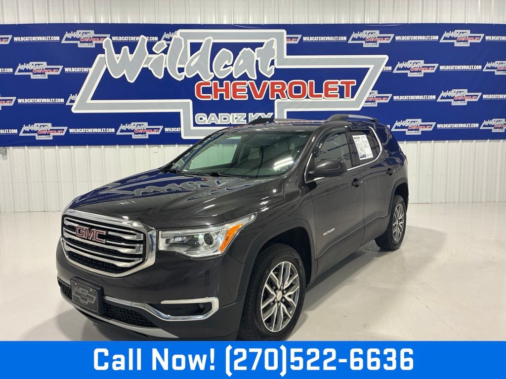 Gray (Iridium Metallic) 2018 GMC Acadia SUV / Crossover Four-Wheel Drive 6-Speed Automatic