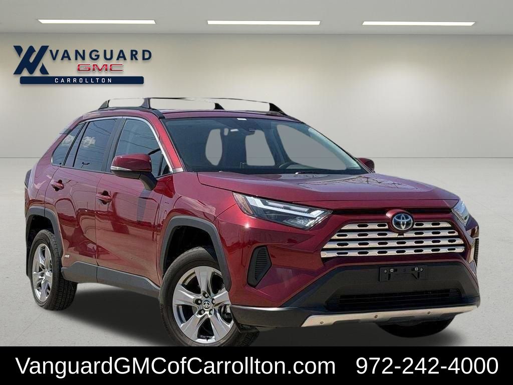 Red (Ruby Flare Pearl) 2024 Toyota RAV4 Hybrid SUV / Crossover All-Wheel Drive Continuously Variable Transmission