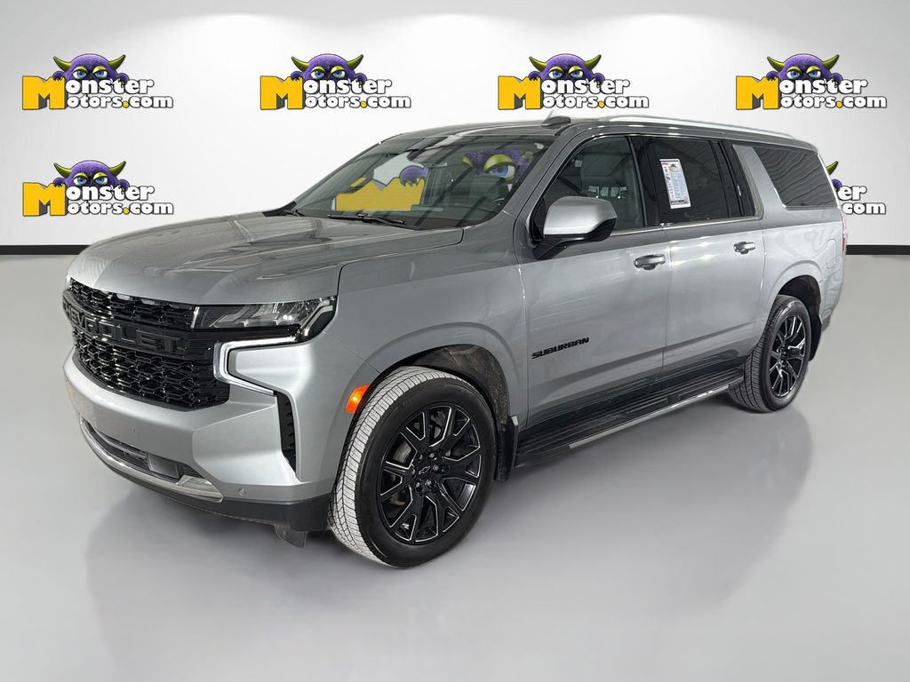 Gray 2024 Chevrolet Suburban LT 4WD SUV / Crossover Four-Wheel Drive Automatic