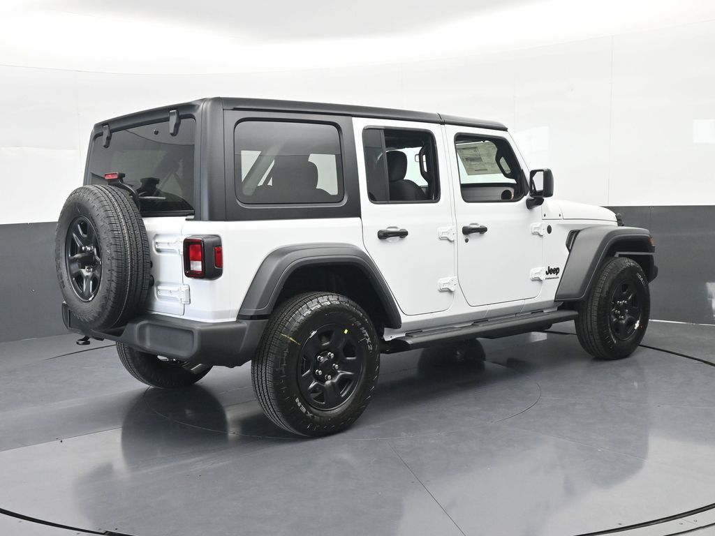 New 2026 Bright White Clearcoat Jeep Sport image 6