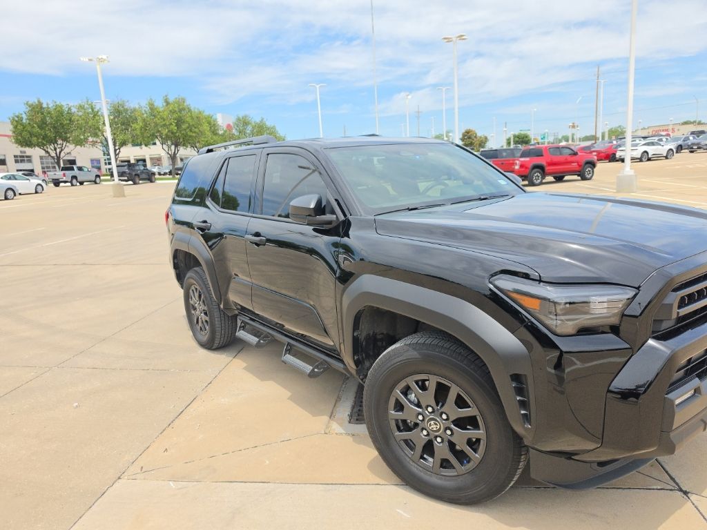 Black 2025 Toyota 4Runner TRD Sport Premium 4WD SUV / Crossover Four-Wheel Drive 8-Speed Automatic