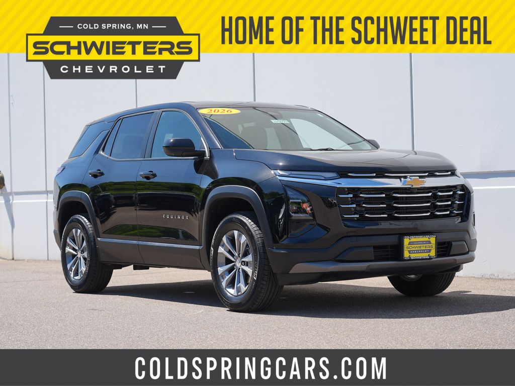 Mosaic Black Metallic 2026 Chevrolet Equinox SUV / Crossover Four-Wheel Drive 8-Speed Automatic