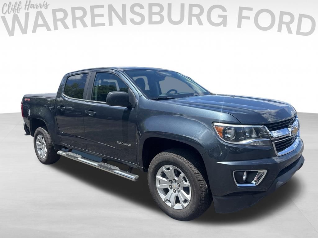 Shadow Gray Metallic 2019 Chevrolet Colorado Pickup Truck Four-Wheel Drive 8-Speed Automatic